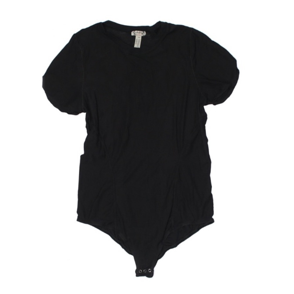 free people Intimately Tee Bodysuit short sleeve black women’s small one piece